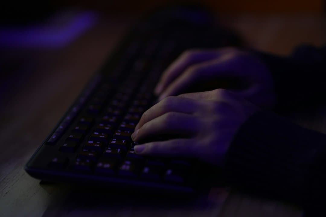 Hands typing on a keyboard, entering Varesteam4K M3U playlist or Xtream Codes login details